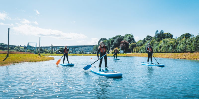 willowgate activity centre - paddle boarding