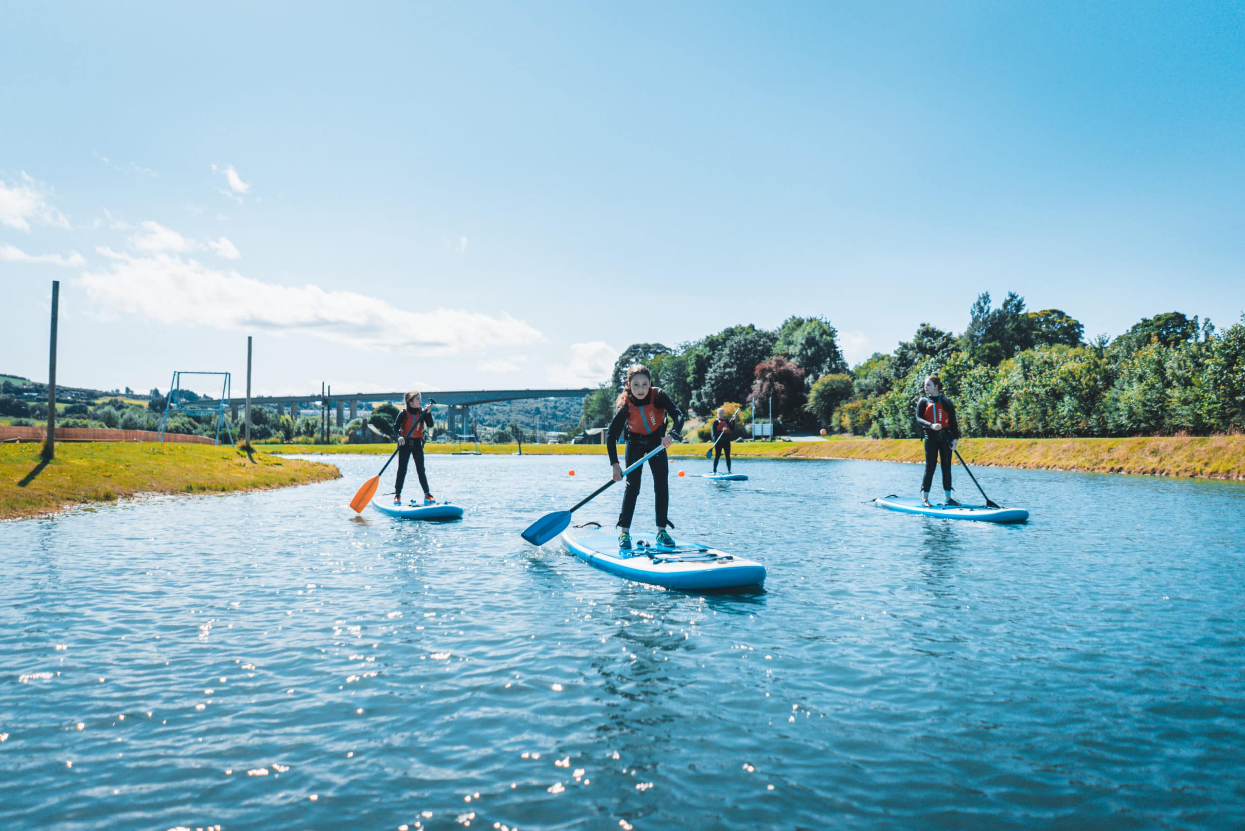 willowgate activity centre - paddle boarding