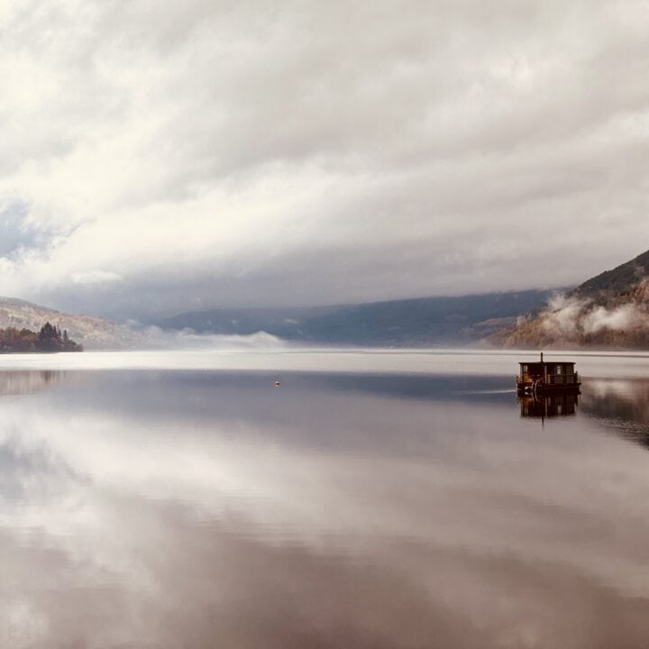hotboat on loch tay